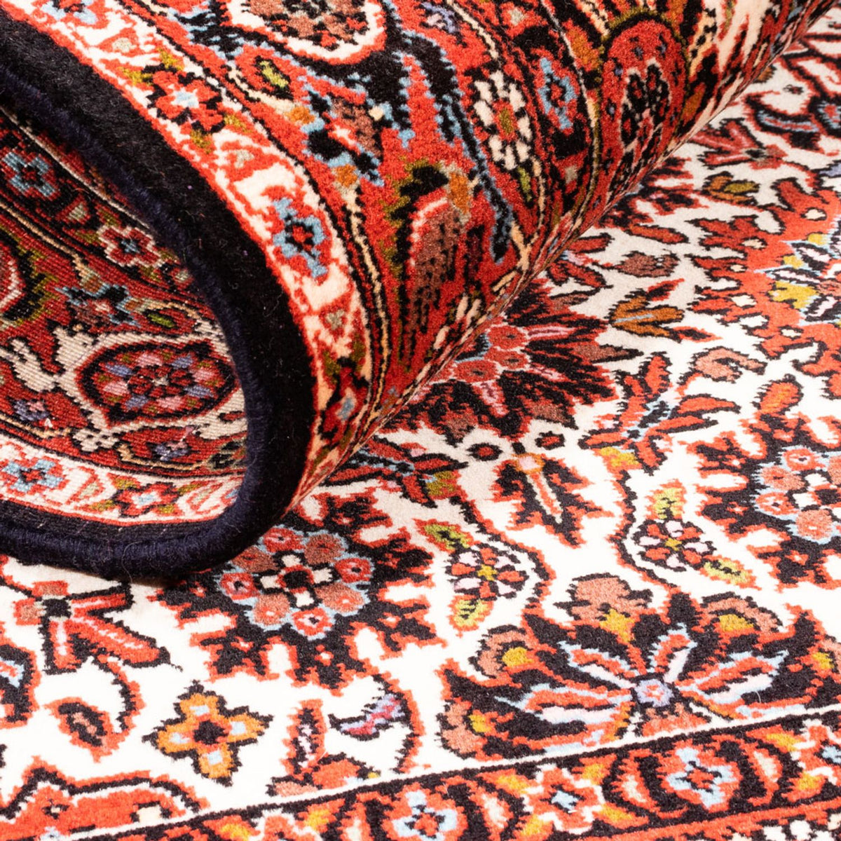 Løber Persisk tæppe - Bijar - Royal - 183 x 104 cm - creme