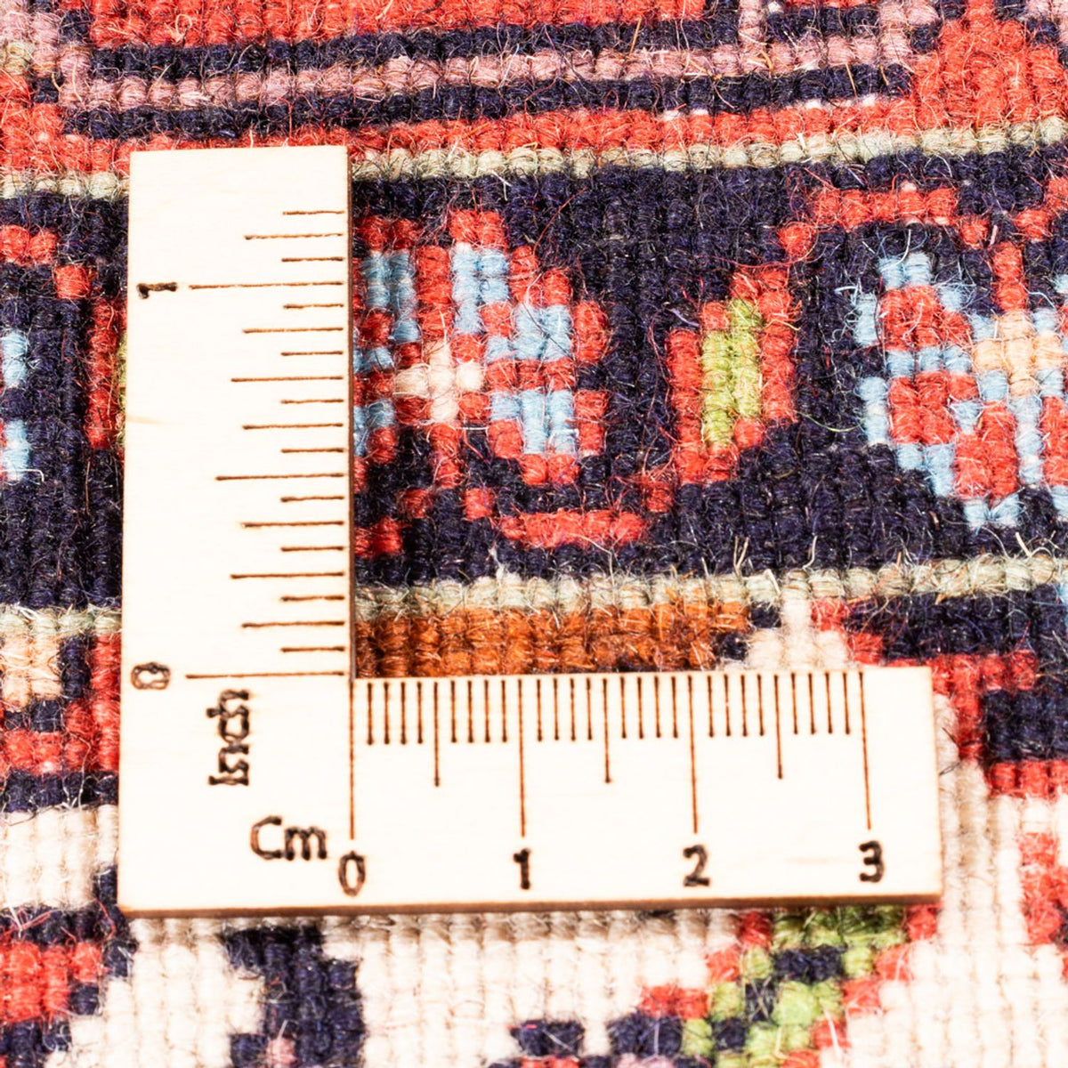 Persisk tæppe - Bijar - Royal - 182 x 110 cm - creme