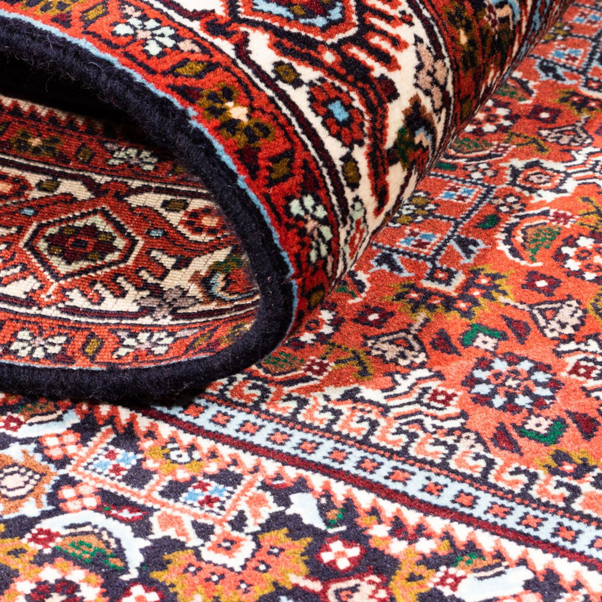 Persisk tæppe - Bijar - Royal - 182 x 110 cm - rød