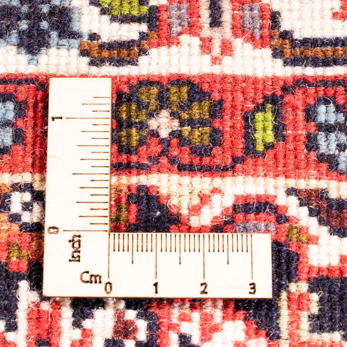 Persisk tæppe - Bijar - Royal - 183 x 110 cm - rød