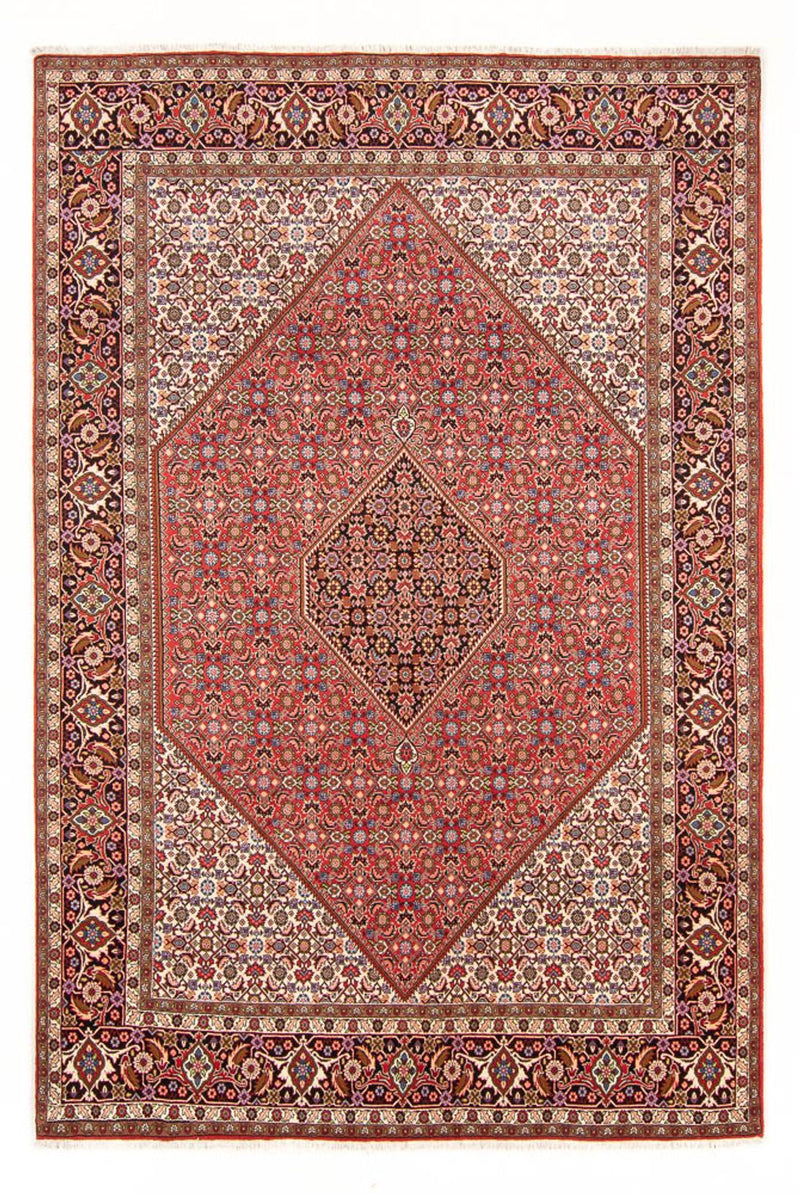 Persisk tæppe - Bijar - Royal - 294 x 200 cm - rød
