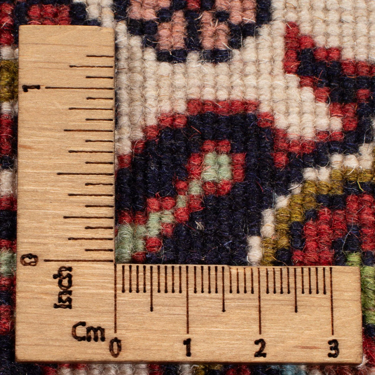 Persisk tæppe - Bijar - Royal - 300 x 248 cm - mørkeblå