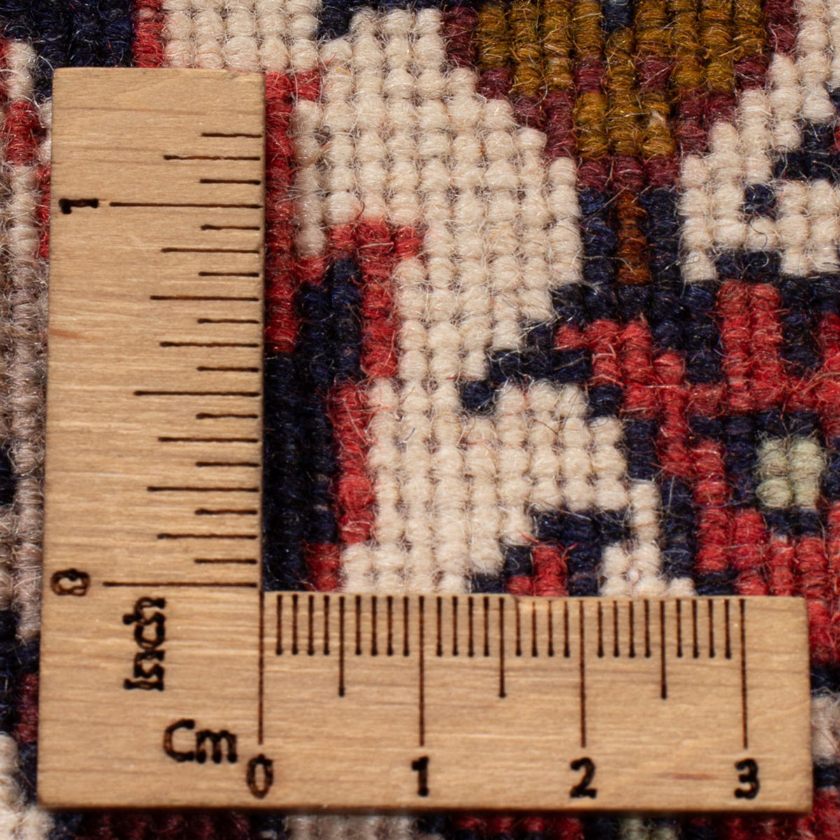 Persisk tæppe - Bijar - Royal - 333 x 247 cm - mørkerød