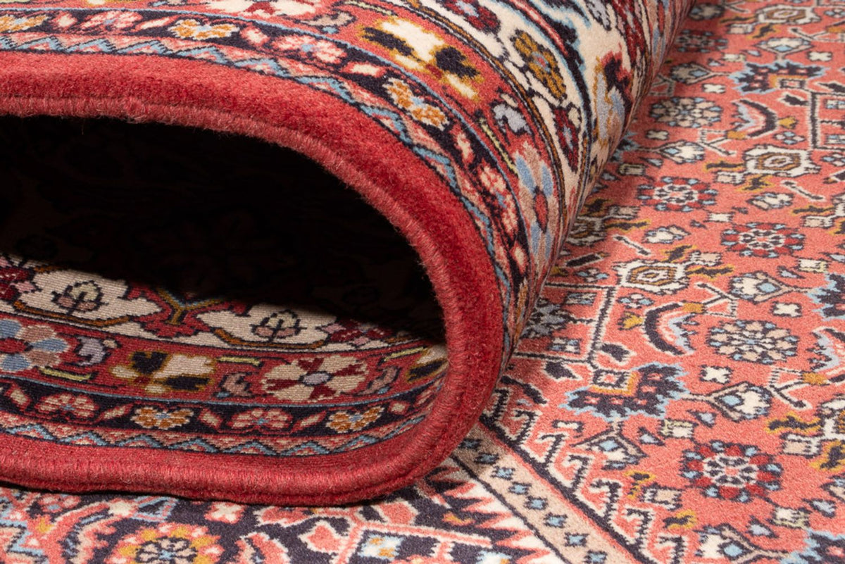 Persisk tæppe - Bijar - Royal - 337 x 250 cm - mørkerød