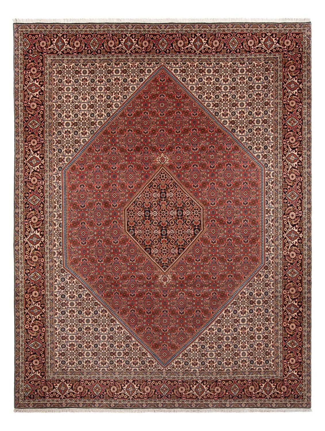 Persisk tæppe - Bijar - Royal - 344 x 250 cm - rust