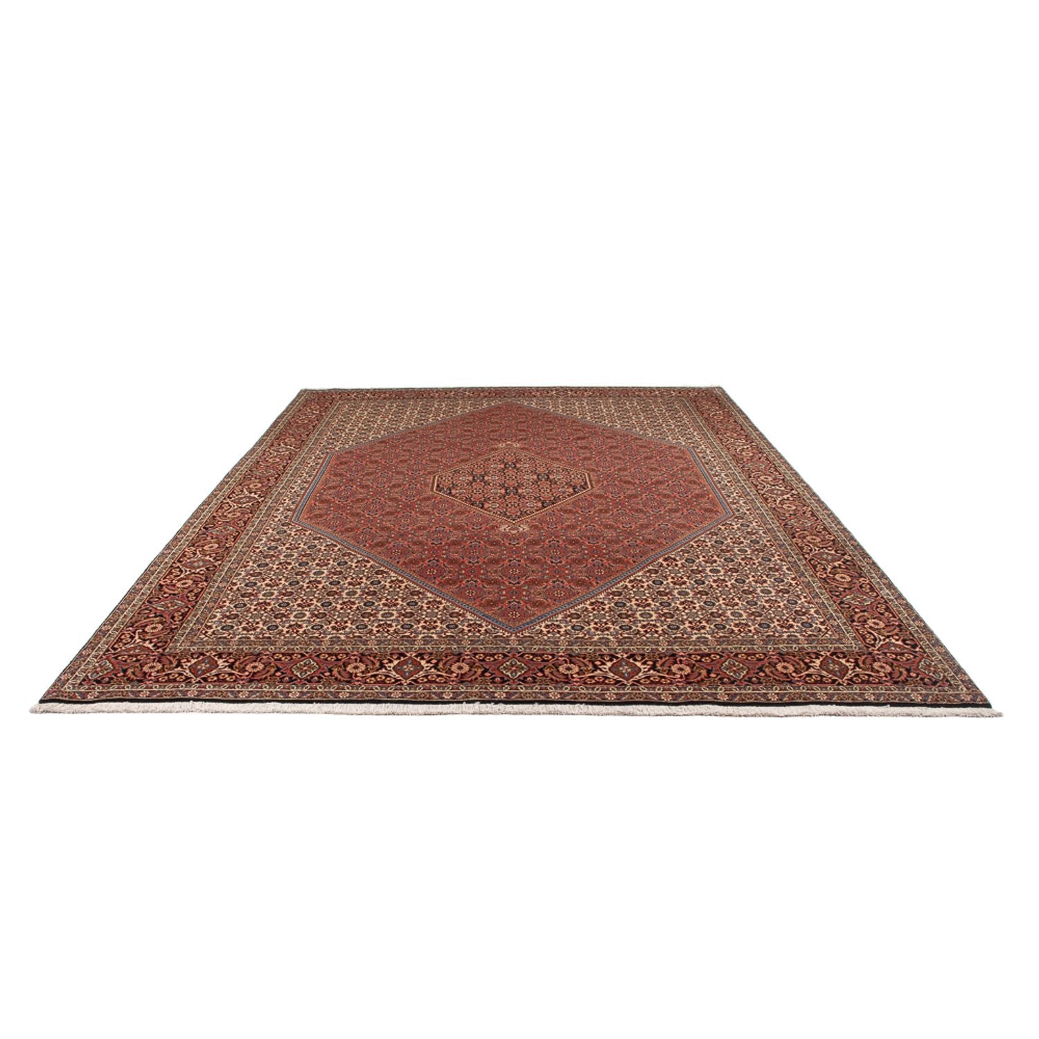 Persisk tæppe - Bijar - Royal - 344 x 250 cm - rust