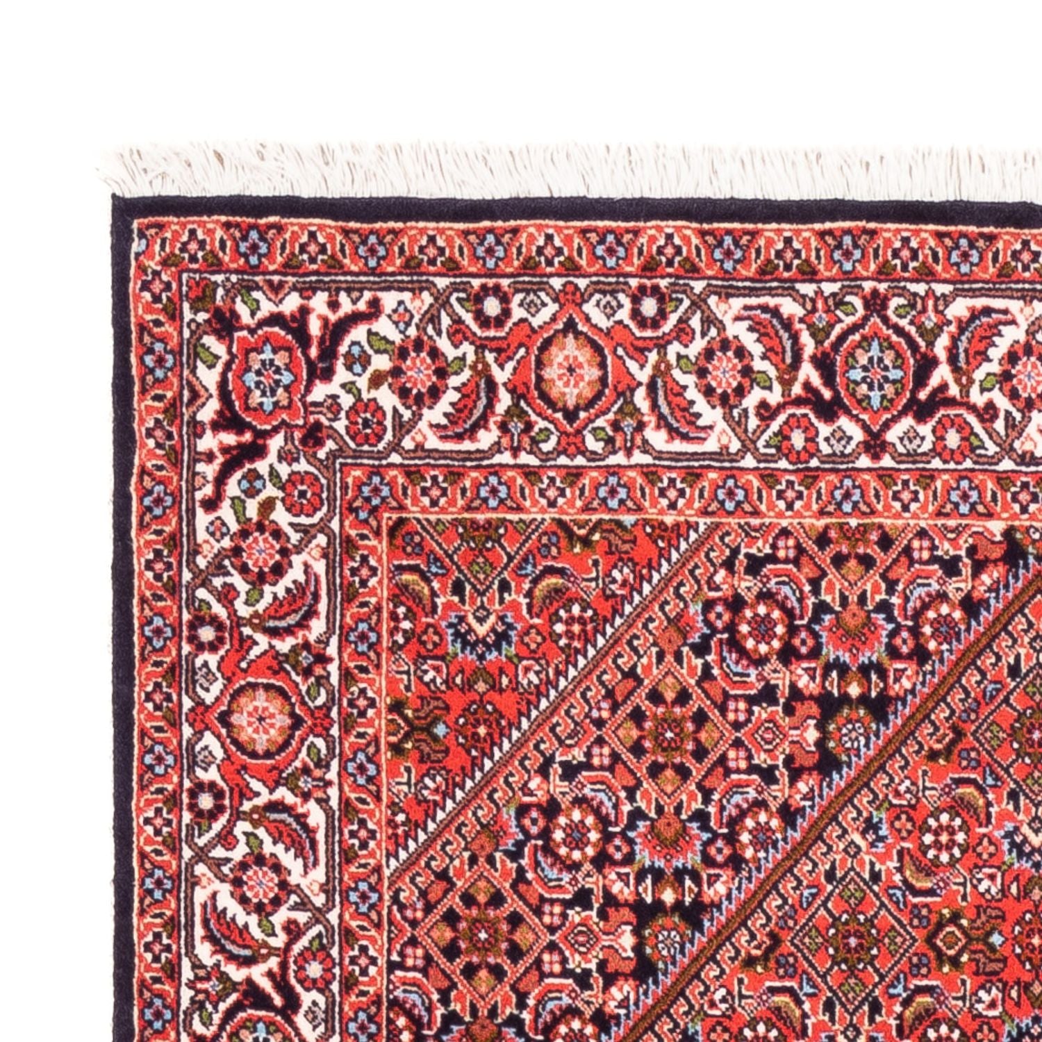 Persisk tæppe - Bijar - Royal - 173 x 110 cm - rød