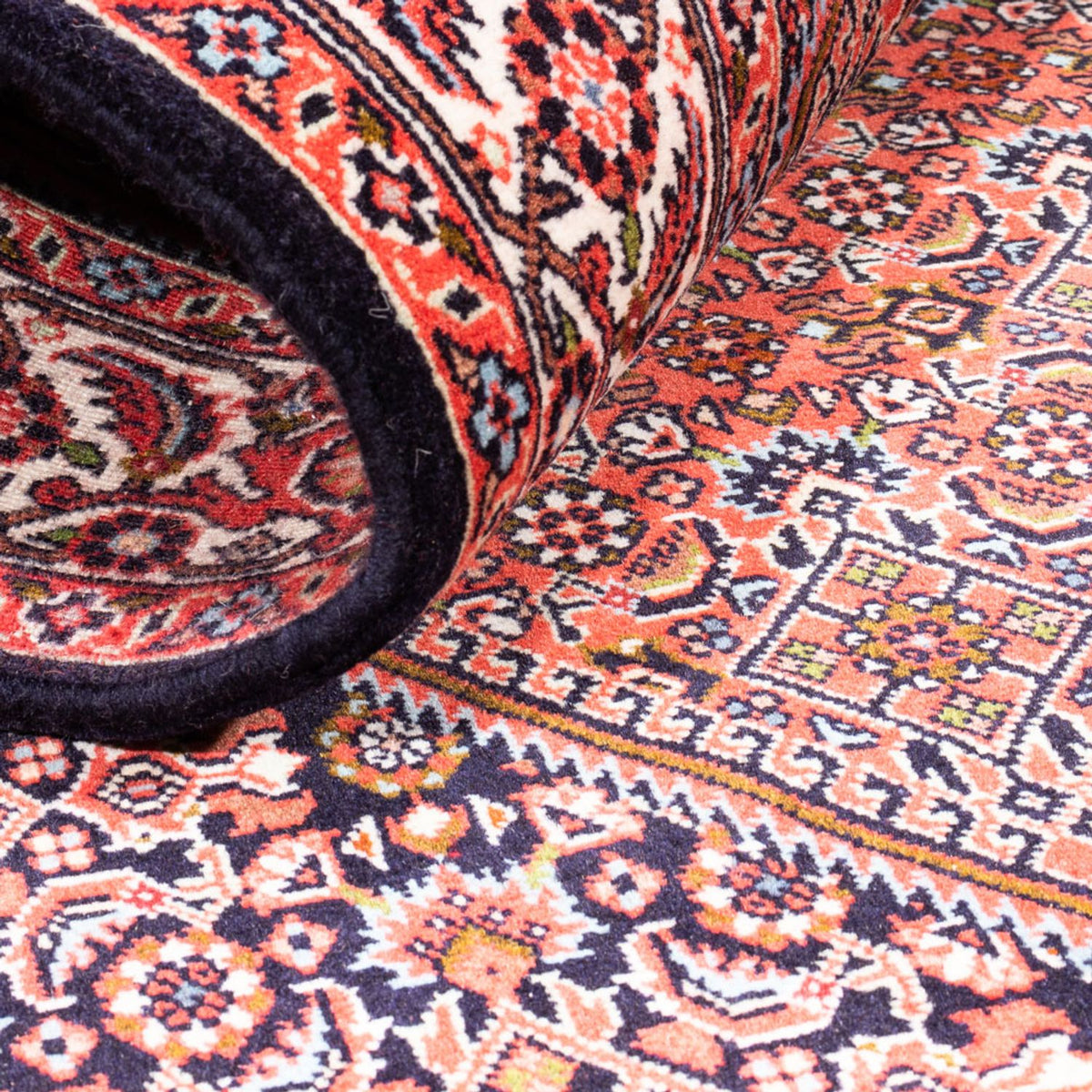 Persisk tæppe - Bijar - Royal - 173 x 110 cm - rød