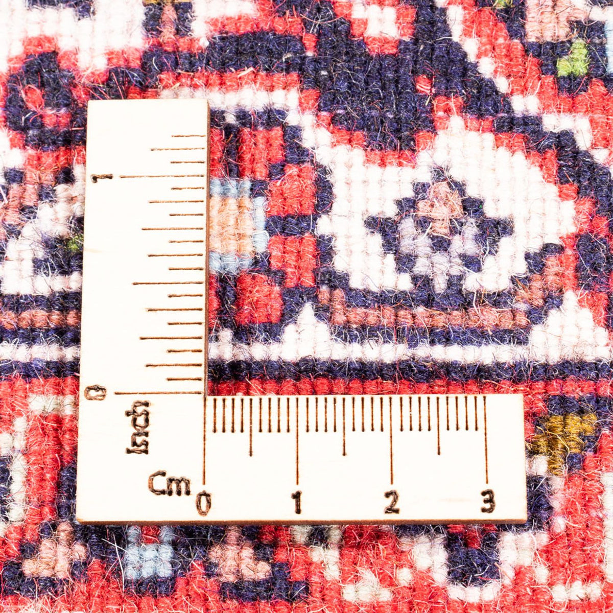 Persisk tæppe - Bijar - Royal - 173 x 110 cm - rød