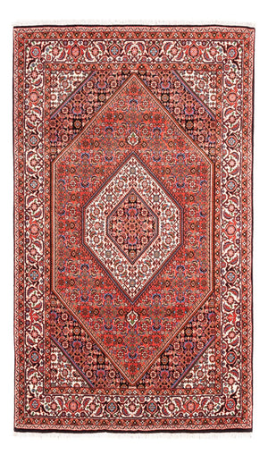 Persisk tæppe - Bijar - Royal - 186 x 112 cm - rød