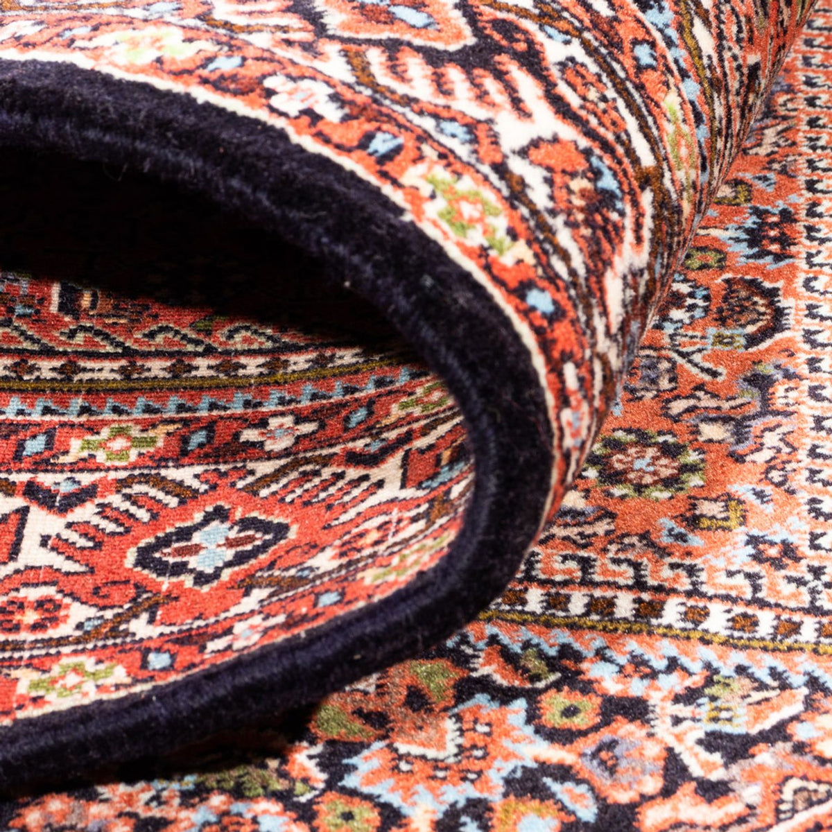 Persisk tæppe - Bijar - Royal - 170 x 108 cm - rød