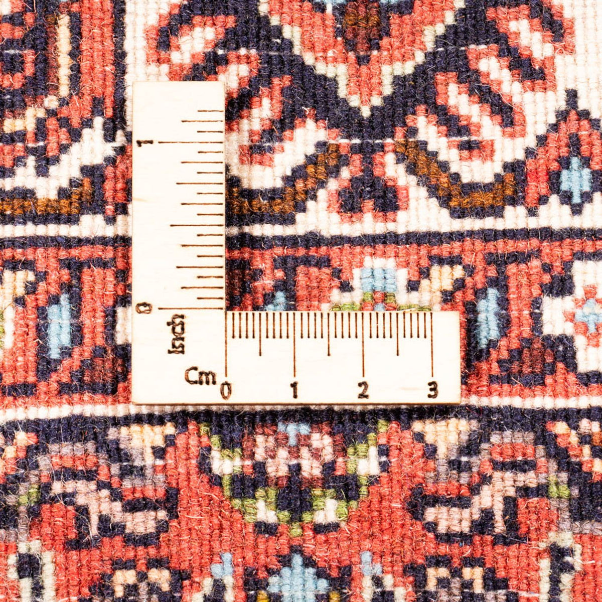 Persisk tæppe - Bijar - Royal - 170 x 108 cm - rød