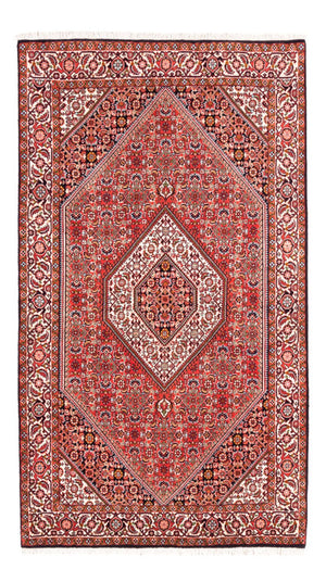 Persisk tæppe - Bijar - Royal - 180 x 110 cm - rød