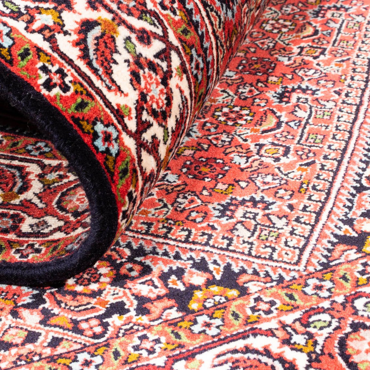 Persisk tæppe - Bijar - Royal - 180 x 110 cm - rød