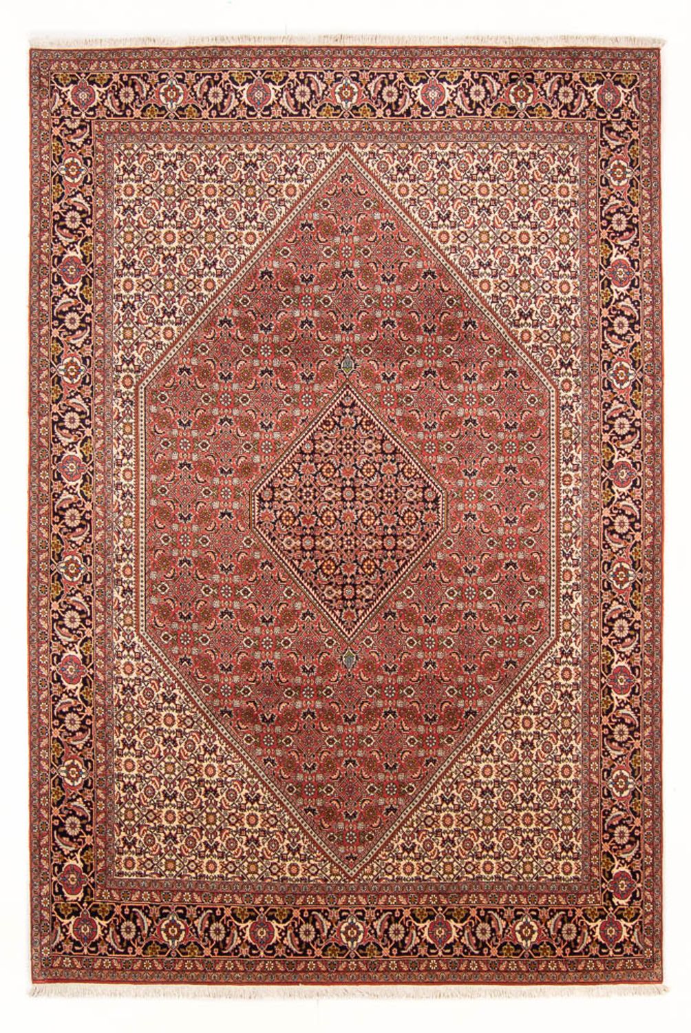 Persisk tæppe - Bijar - Royal - 300 x 200 cm - rød