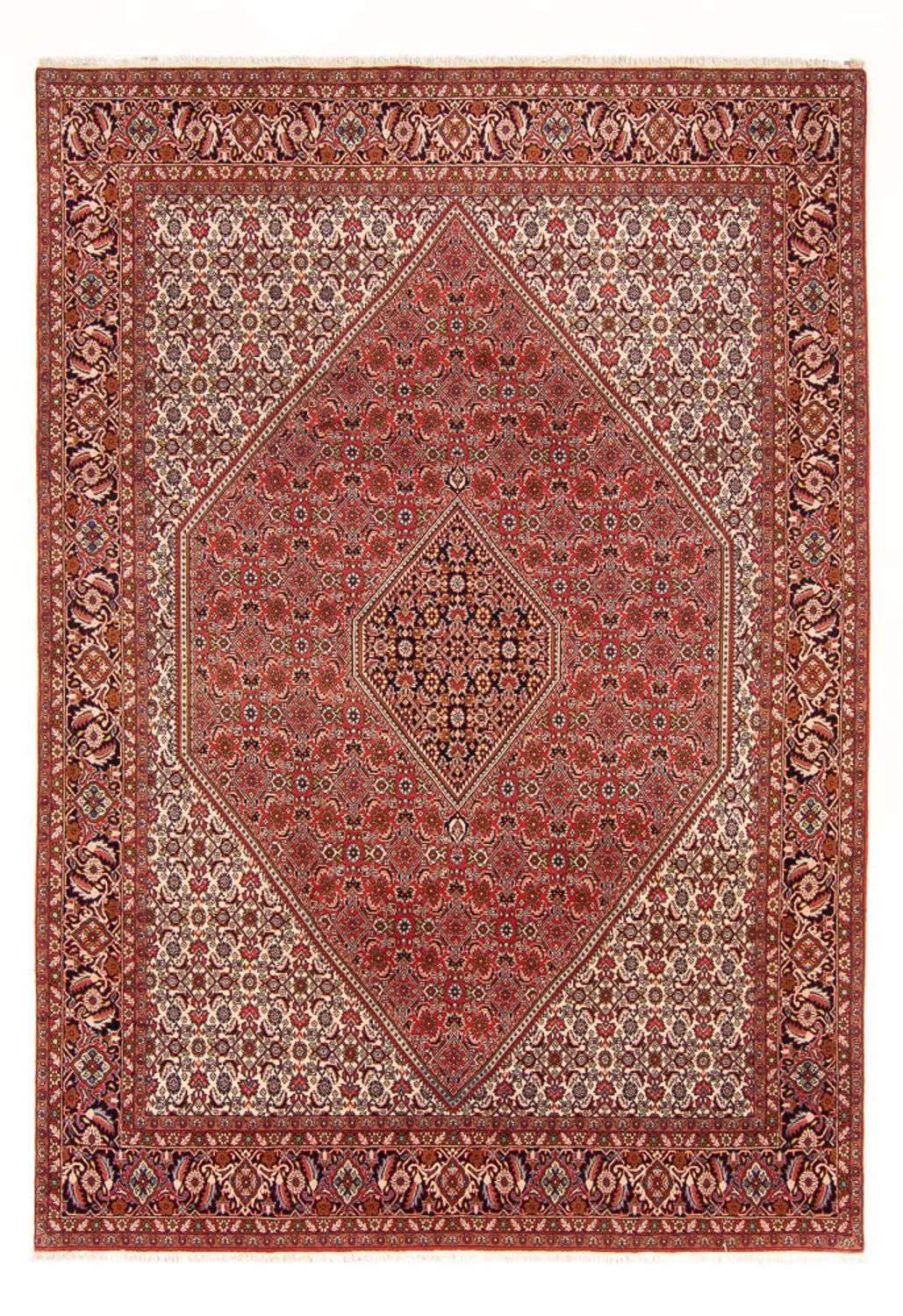 Persisk tæppe - Bijar - Royal - 290 x 200 cm - rød