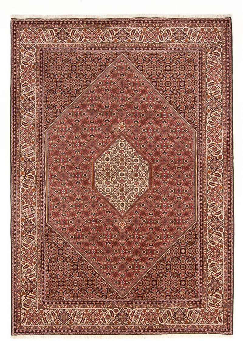 Persisk tæppe - Bijar - Royal - 292 x 200 cm - rød