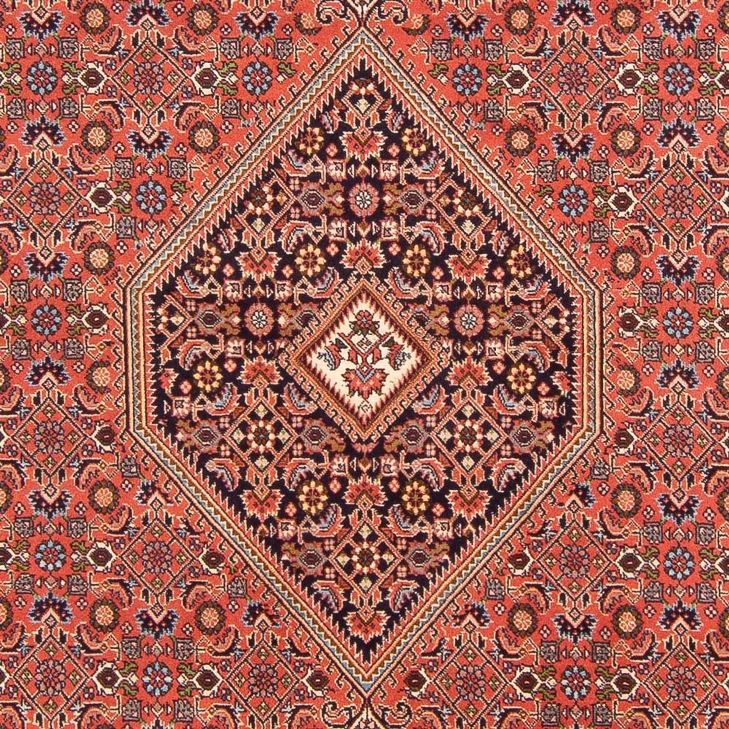 Persisk tæppe - Bijar - Royal - 300 x 200 cm - rød