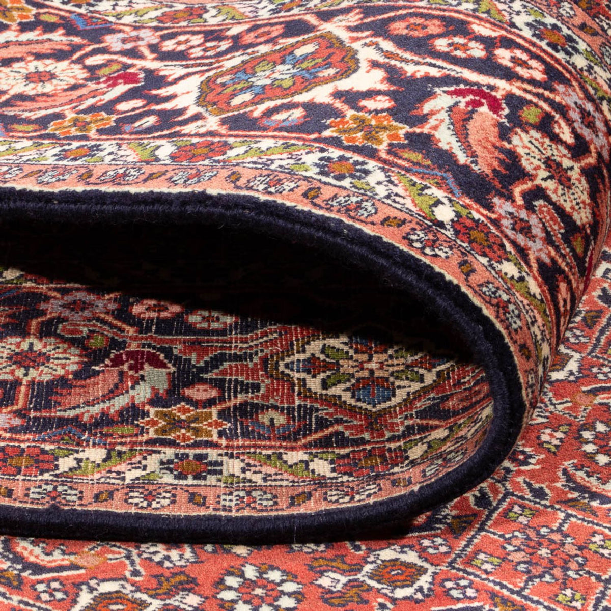 Persisk tæppe - Bijar - Royal - 305 x 200 cm - rød