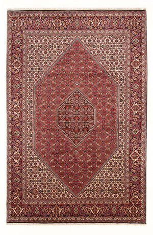 Persisk tæppe - Bijar - Royal - 301 x 200 cm - rød