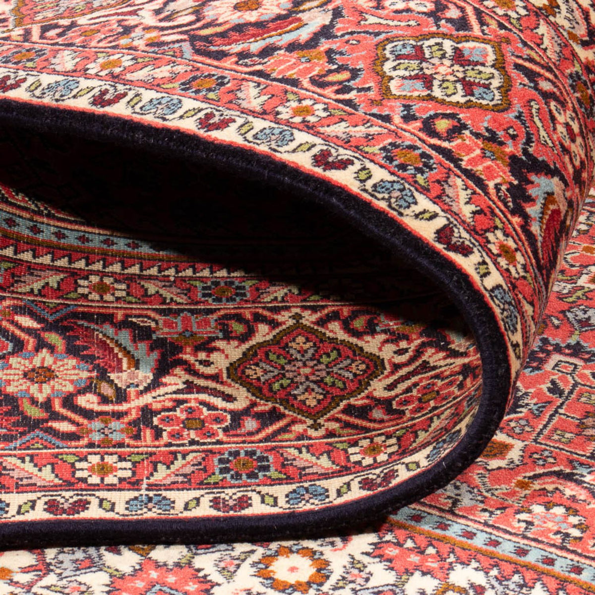 Persisk tæppe - Bijar - Royal - 260 x 200 cm - rød