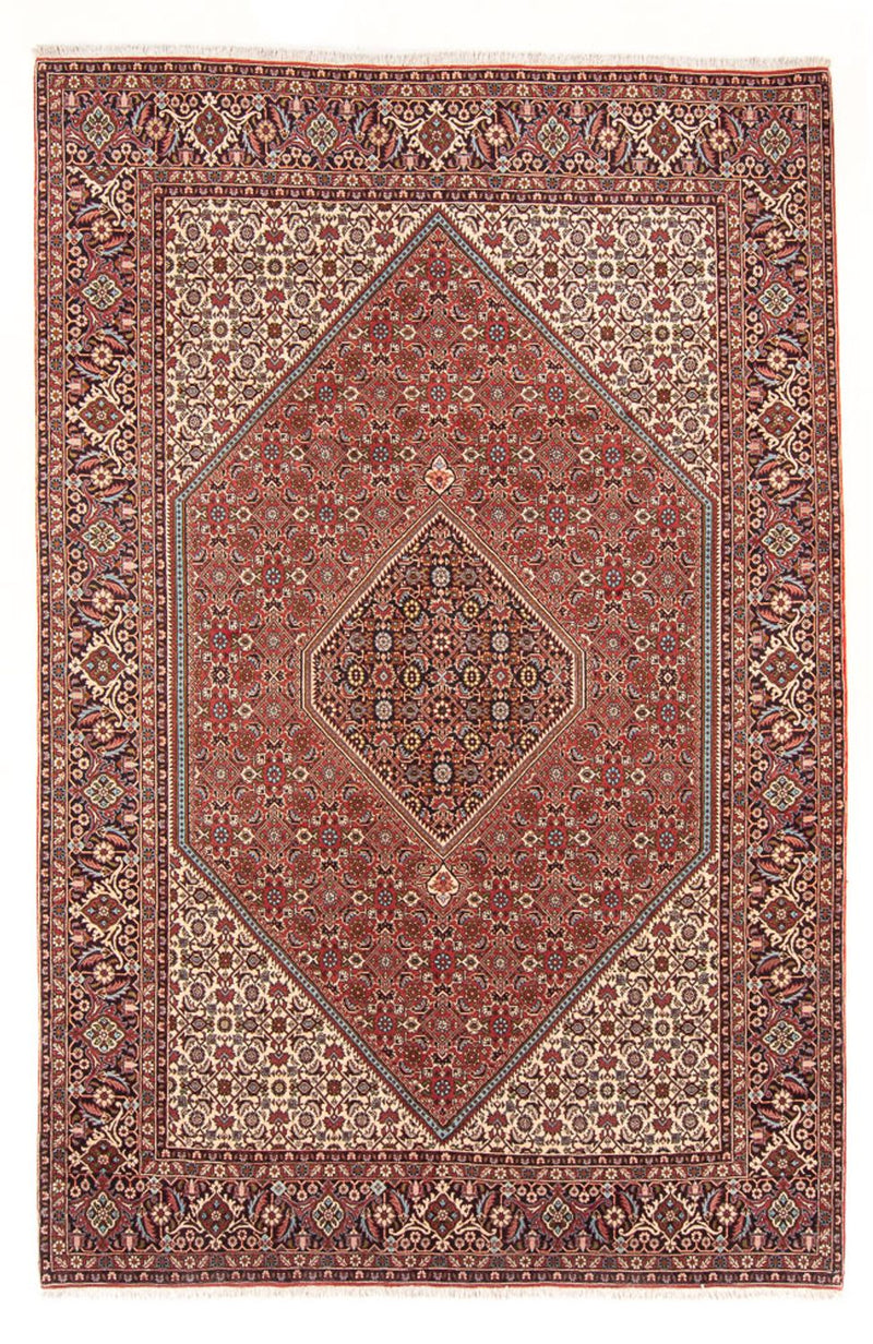 Persisk tæppe - Bijar - Royal - 307 x 203 cm - rød