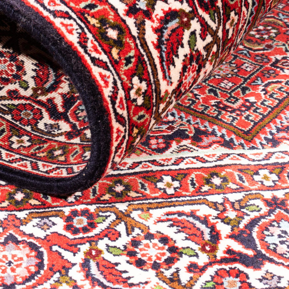 Persisk tæppe - Bijar - Royal - 170 x 110 cm - rød