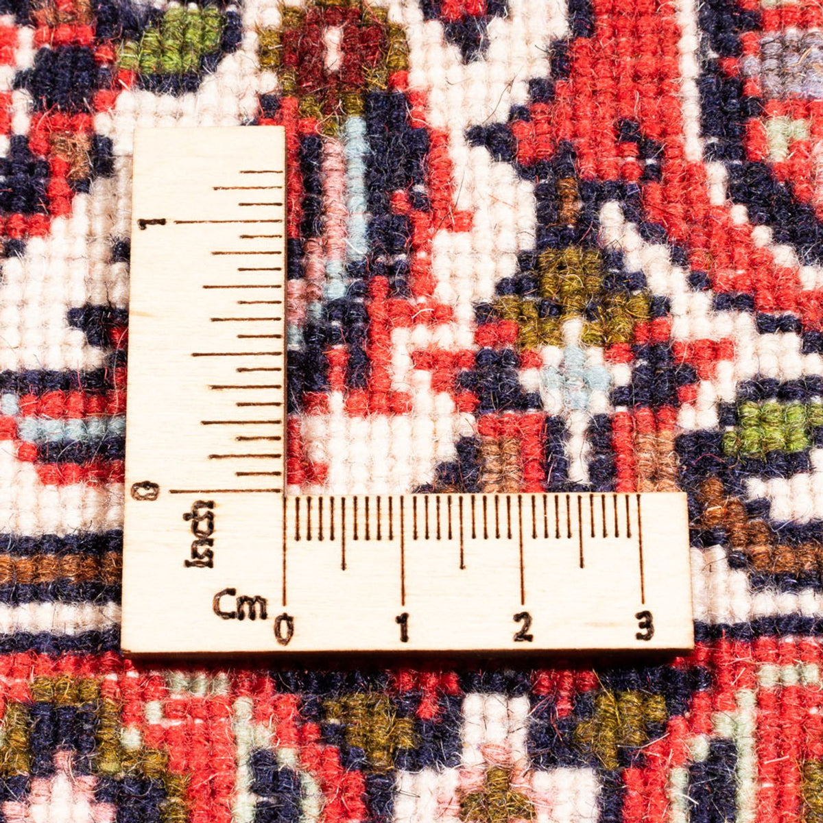 Persisk tæppe - Bijar - Royal - 170 x 110 cm - rød