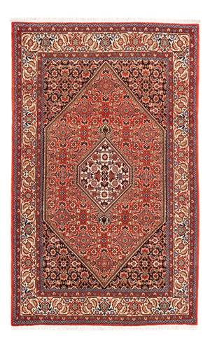 Persisk tæppe - Bijar - Royal - 169 x 113 cm - rød
