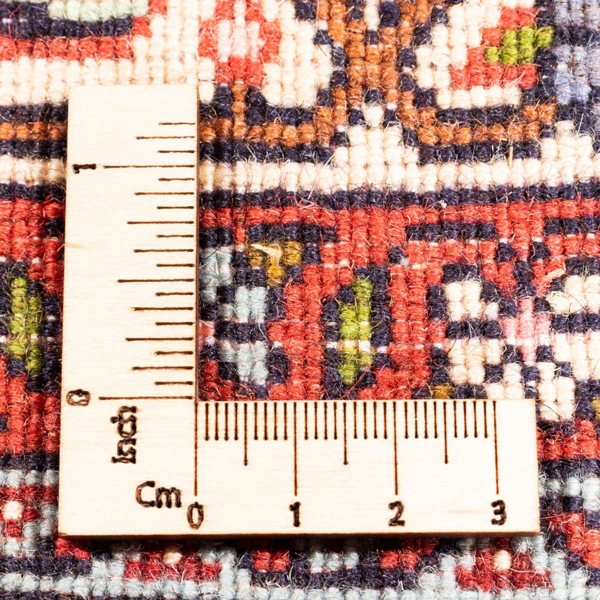 Persisk tæppe - Bijar - Royal - 169 x 113 cm - rød