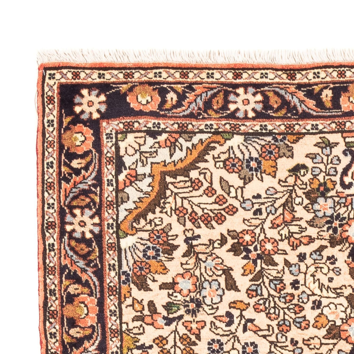 Persisk tæppe - Bijar - Royal - 147 x 100 cm - lys beige