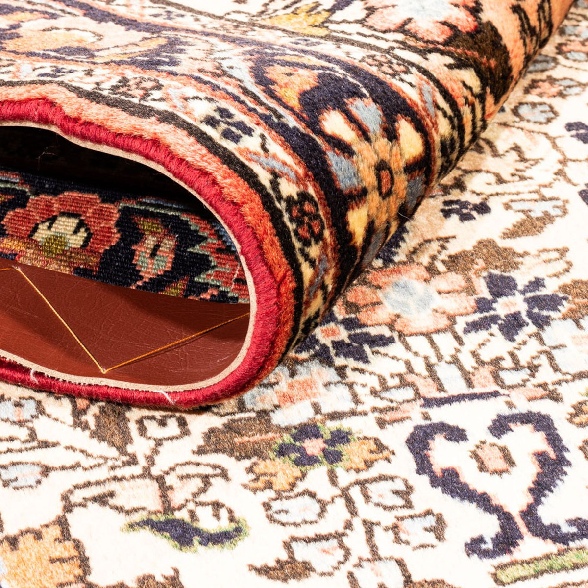 Persisk tæppe - Bijar - Royal - 147 x 100 cm - lys beige