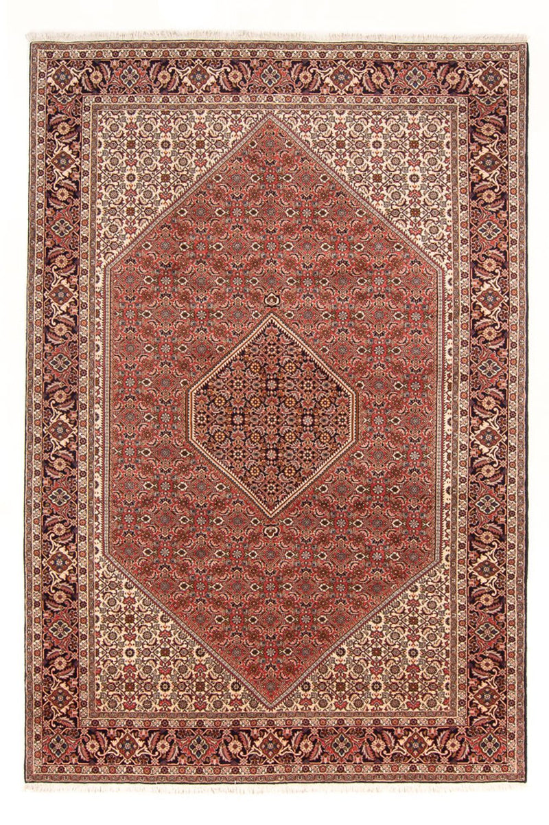 Persisk tæppe - Bijar - Royal - 297 x 196 cm - rød