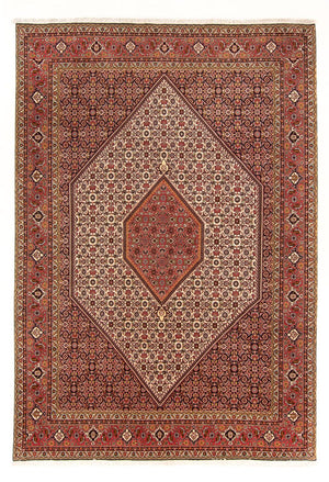 Persisk tæppe - Bijar - Royal - 288 x 200 cm - rød