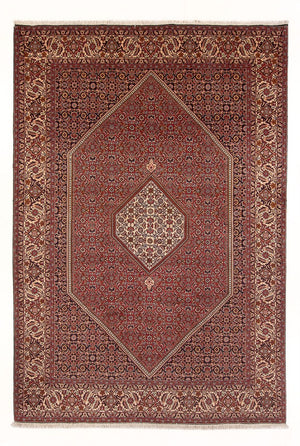 Persisk tæppe - Bijar - Royal - 291 x 197 cm - rød