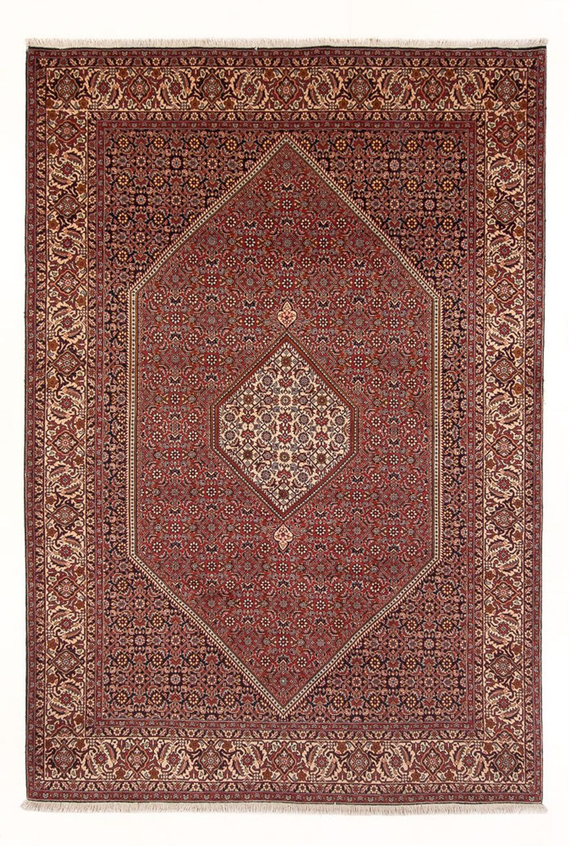 Persisk tæppe - Bijar - Royal - 291 x 197 cm - rød