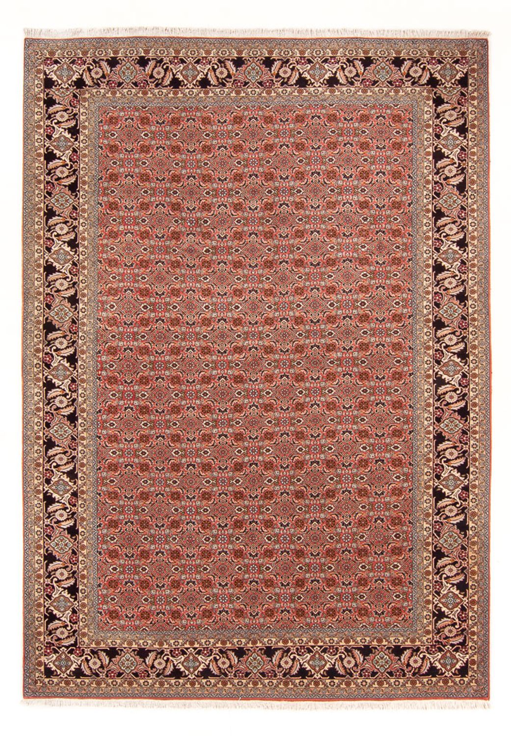 Persisk tæppe - Bijar - Royal - 288 x 202 cm - rød