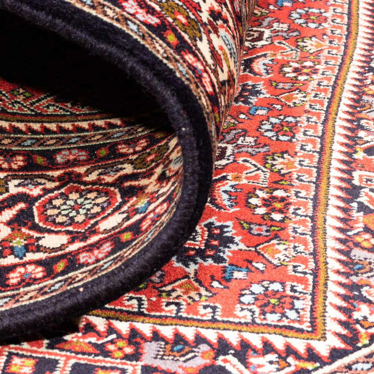 Persisk tæppe - Bijar - Royal - 179 x 110 cm - rød