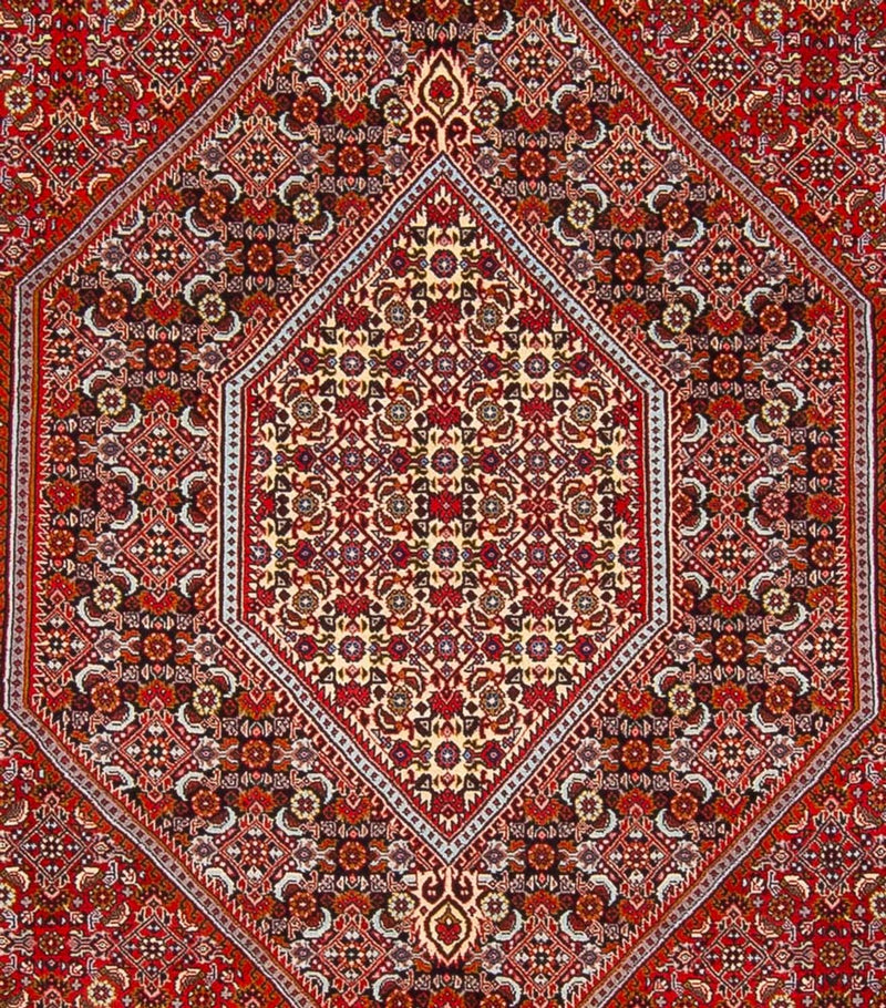 Persisk tæppe - Bijar - Royal - 341 x 248 cm - rød