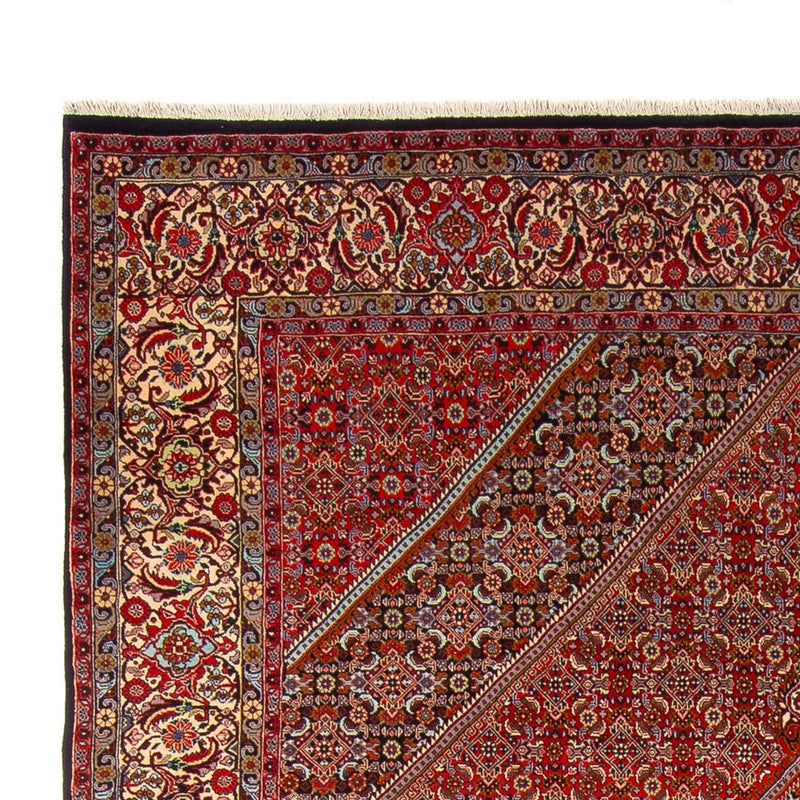 Persisk tæppe - Bijar - Royal - 341 x 248 cm - rød