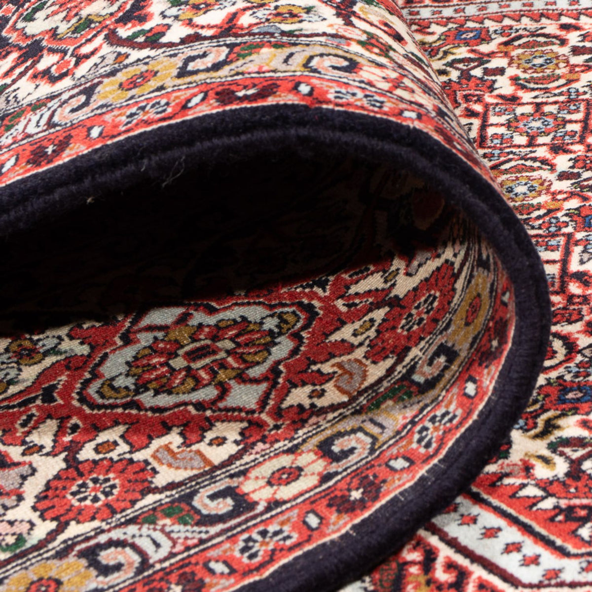 Persisk tæppe - Bijar - Royal - 341 x 248 cm - rød