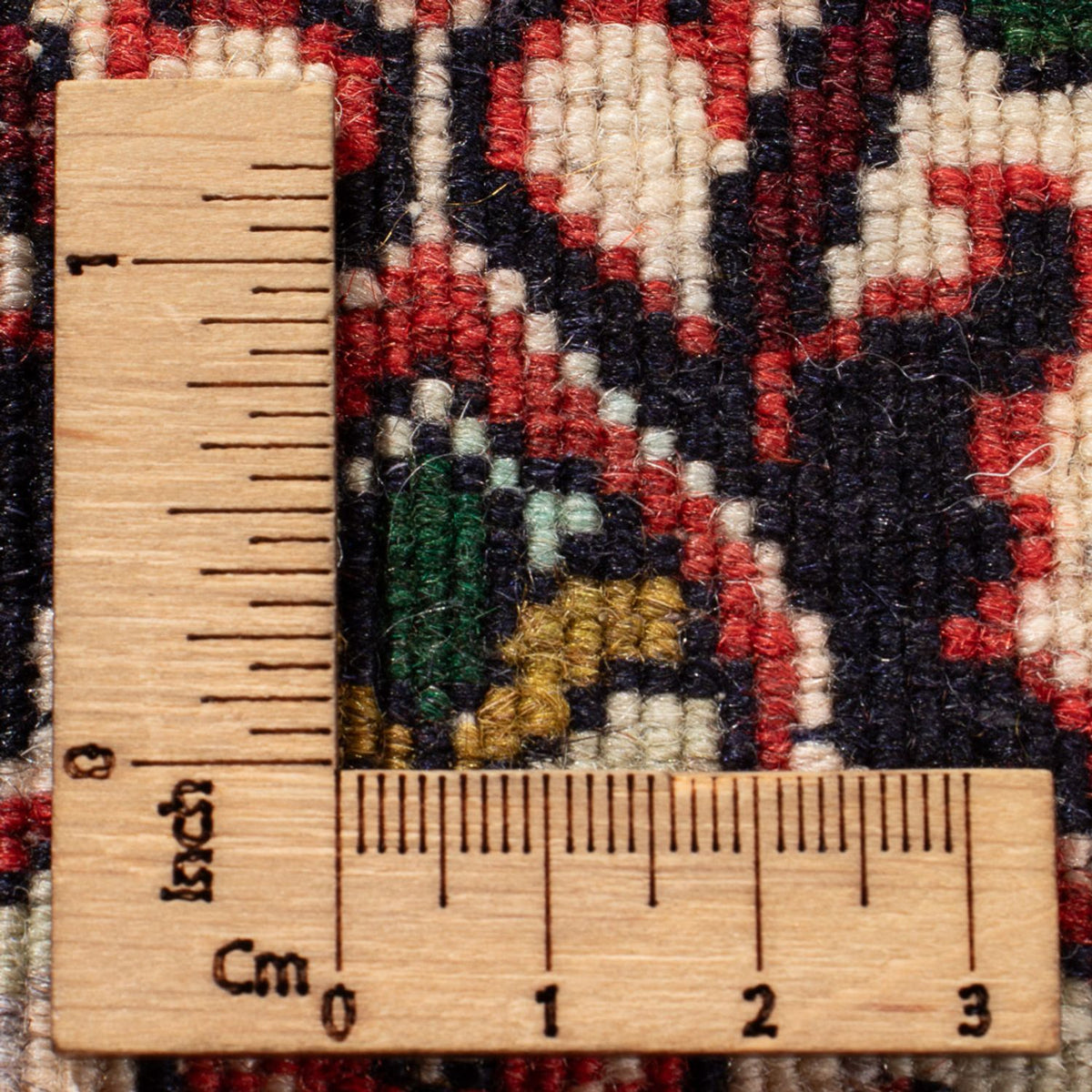 Persisk tæppe - Bijar - Royal - 341 x 248 cm - rød