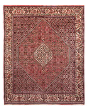 Persisk tæppe - Bijar - Royal - 395 x 300 cm - lysrød