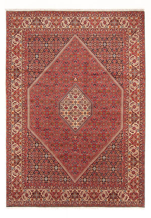 Persisk tæppe - Bijar - Royal - 293 x 206 cm - rød