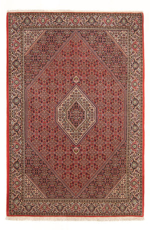 Persisk tæppe - Bijar - Royal - 294 x 200 cm - rød