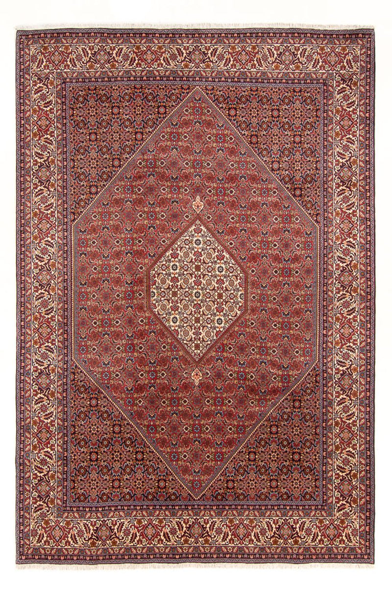 Persisk tæppe - Bijar - Royal - 303 x 200 cm - rød