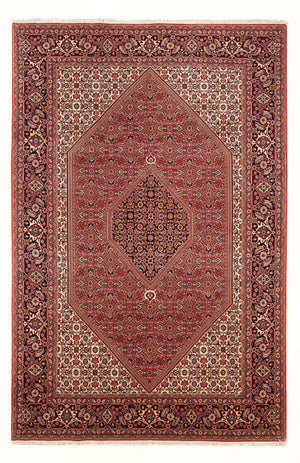 Persisk tæppe - Bijar - Royal - 307 x 200 cm - rød
