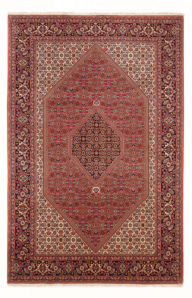 Persisk tæppe - Bijar - Royal - 307 x 200 cm - rød