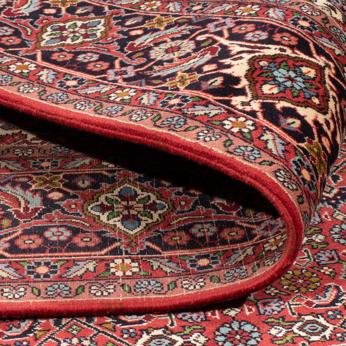 Persisk tæppe - Bijar - Royal - 307 x 200 cm - rød