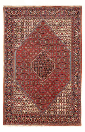 Persisk tæppe - Bijar - Royal - 310 x 200 cm - rød